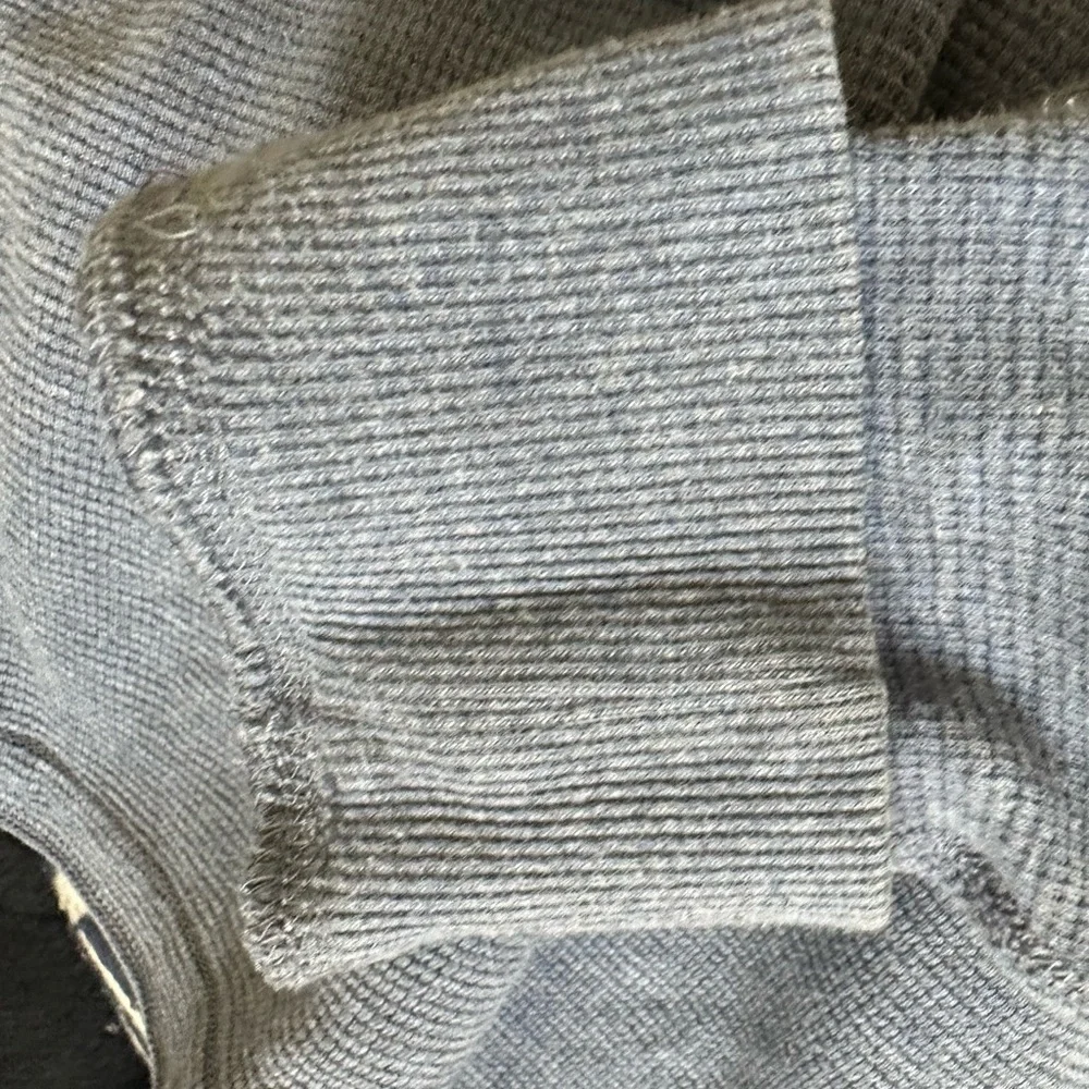 Men’s Team Pre Own As Is Eddie Bauer Crew neck Sweater Size L Large Blue - Picture 4 of 5